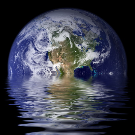 earth in water